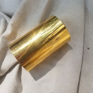 Big statement brass cuff bracelet